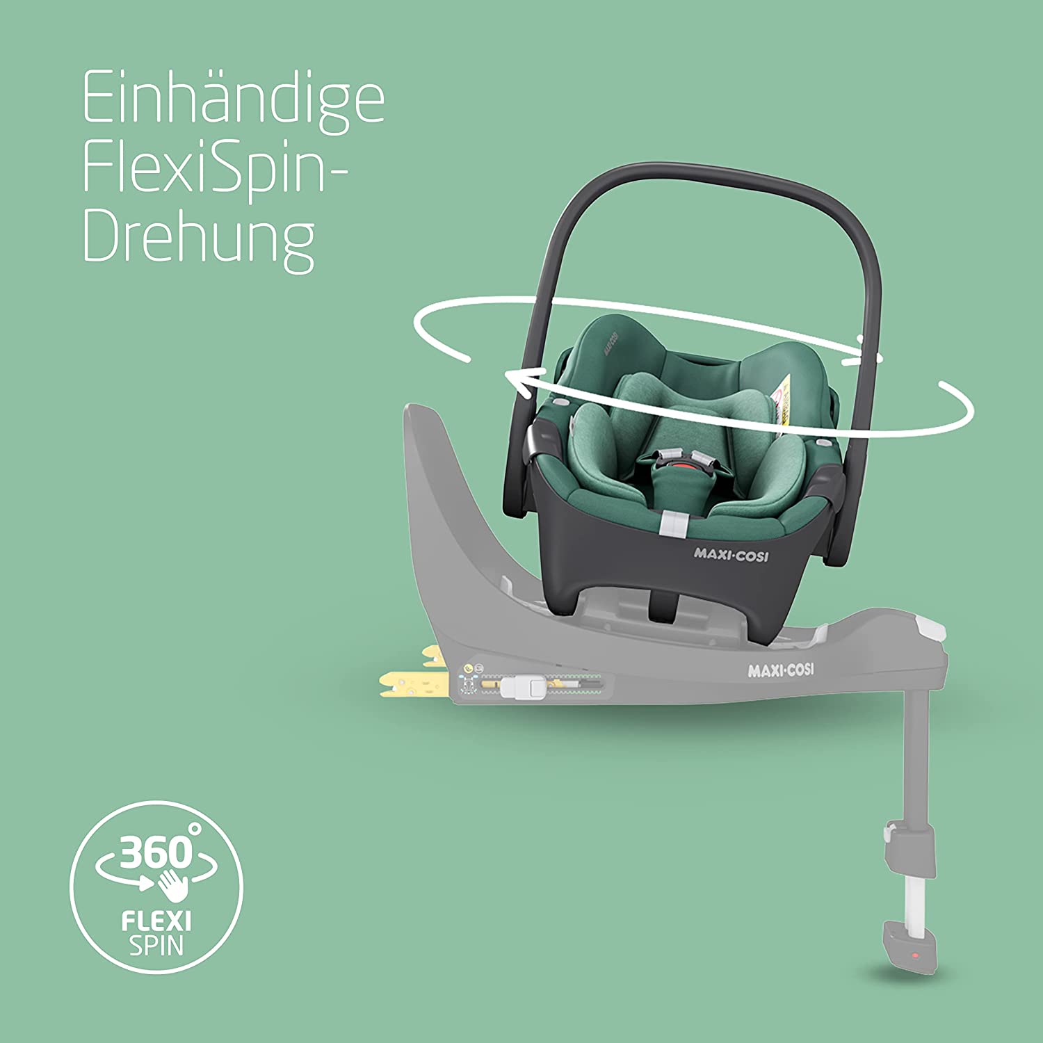 Babyschale: "Pebble 360 i-Size" von Maxi-Cosi im Review von Maxi-Cosi