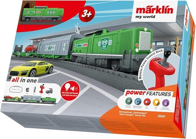 Spielzeugeisenbahn-Startpackung Autotransport-Märklin My World