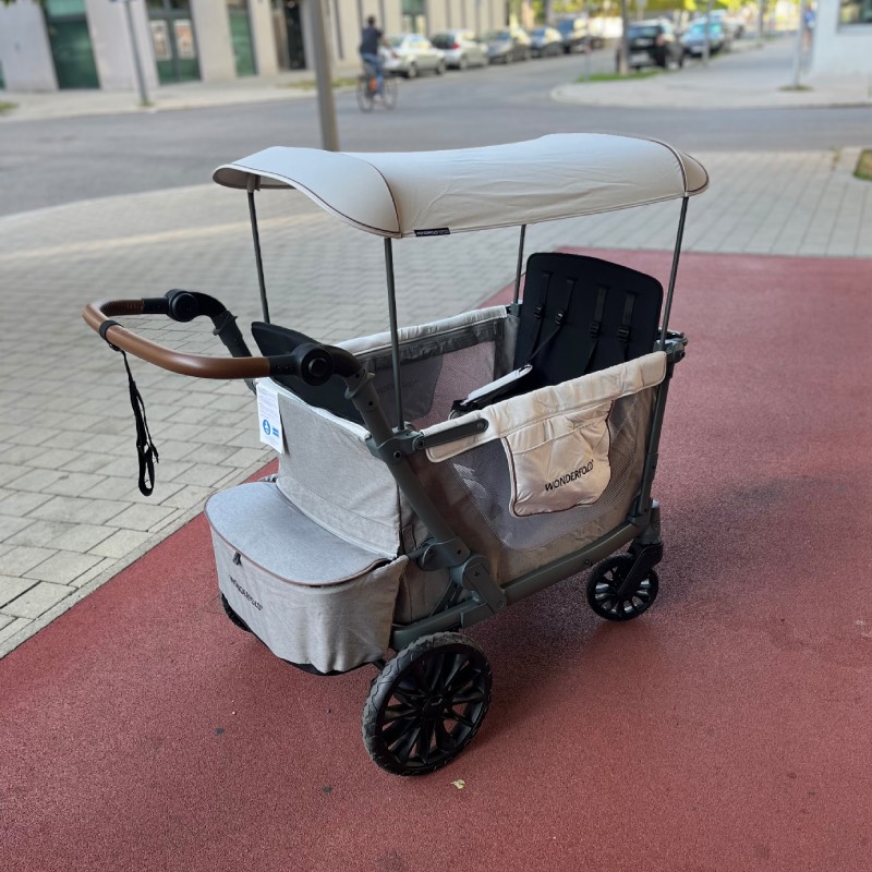 Faltbarer Bollerwagen: "L4" von Wonderfold im Review von Wonderfold ©https://dadslife.at