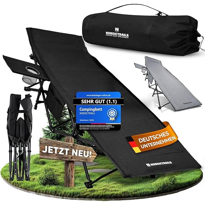 Feldbett-XXL Campingliege-NORDICTRAILS