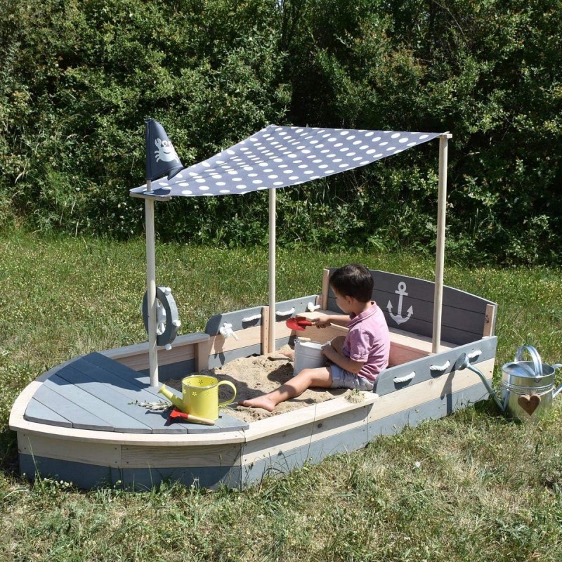 Sandkasten-Schiff: "Krabbe" von Meppi im Review von Meppi