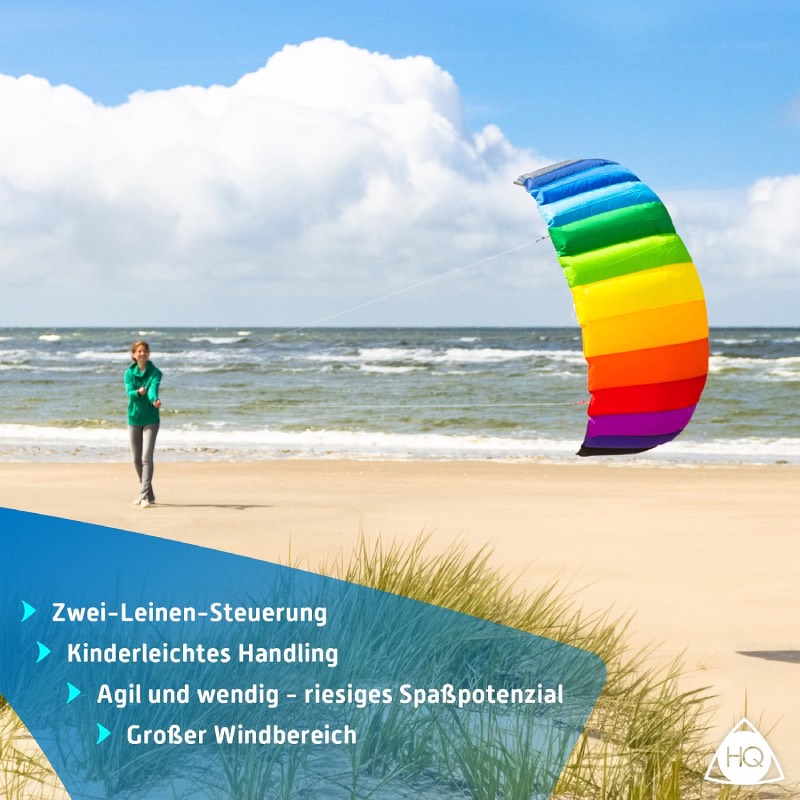 Lenkmatte: "Symphony Beach III 2.5 Rainbow" von HQ im Review von HQ