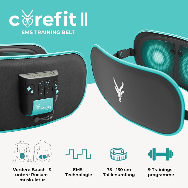 EMS-Trainingsgürtel: "Corefit II" von Beurer im Review von Beurer