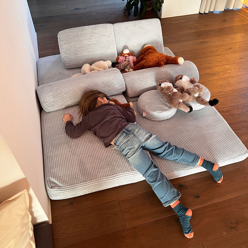 Praxistest Linodino Spielsofa