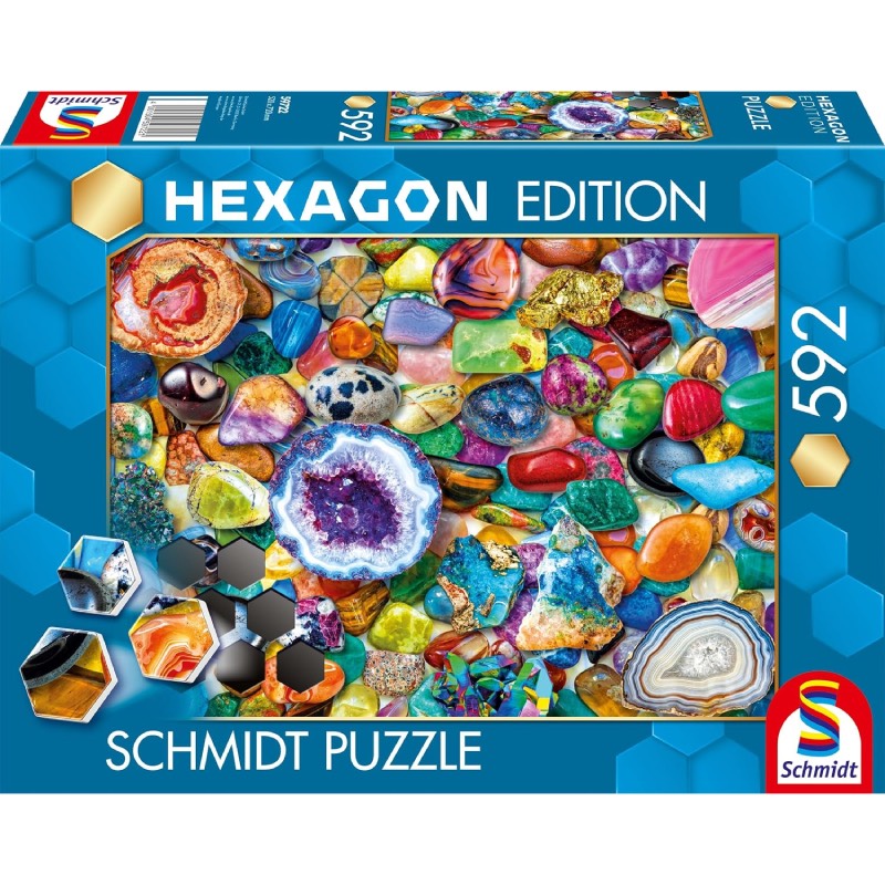 Puzzle "Hexagon Edition (592 Teile)" von Schmidt Spiele