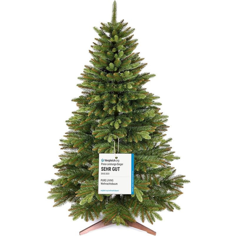 Künstlicher Weihnachtsbaum-Premium Artificial Christmas Tree 220 cm-PURE LIVING INTERIOR DESIGN