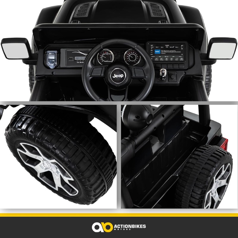 Kinder-Elektroauto (2-Sitzer) "Jeep Wrangler Rubicon" von Actionbikes Motors