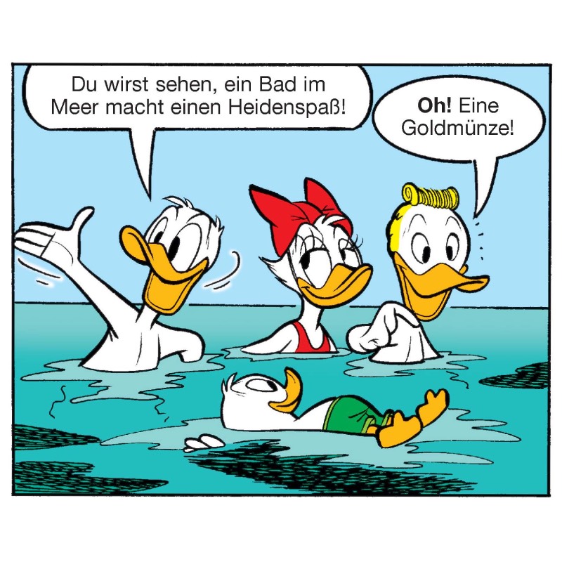 Lustiges Taschenbuch: "Schwimmen" von Egmont im Review von Egmont