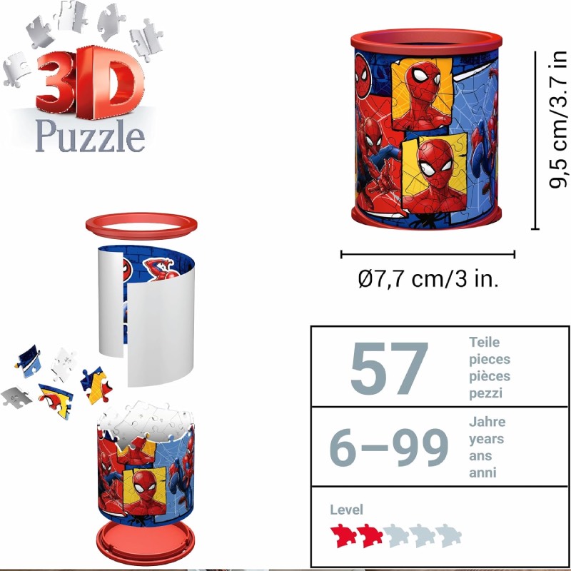 3D-Puzzle: "Utensilio Stiftehalter (57 Teile)" von Ravensburger im Review von Ravensburger