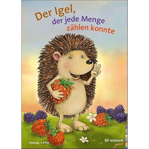 Bilderbuch-Der Igel, der jede Menge zählen konnte: Ein Bilderbuch zu den wichtigsten Zählstrategien-reinhardt junior
