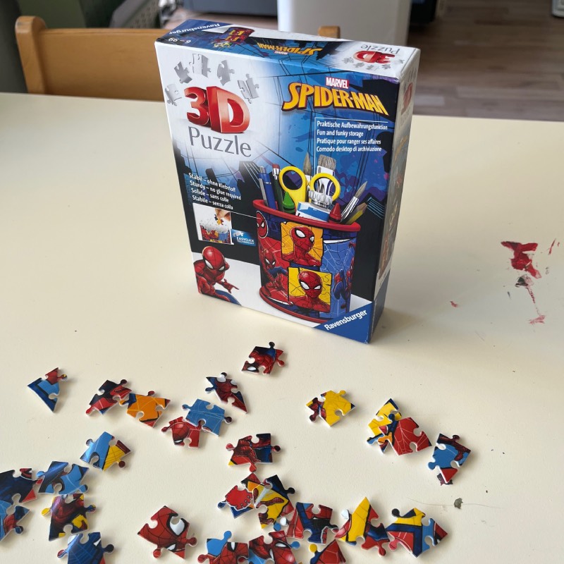 3D-Puzzle: "Utensilio Stiftehalter (57 Teile)" von Ravensburger im Review von Ravensburger ©https://dadslife.at