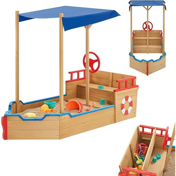 Kindersandkasten-Capt'n Pit-Juskys