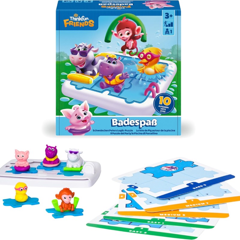 Logikspiel "Badespaß" von ThinkFun Friends