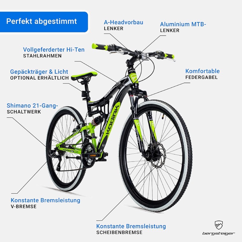 Mountainbike: "Kodiak" von Bergsteiger im Review von Bergsteiger